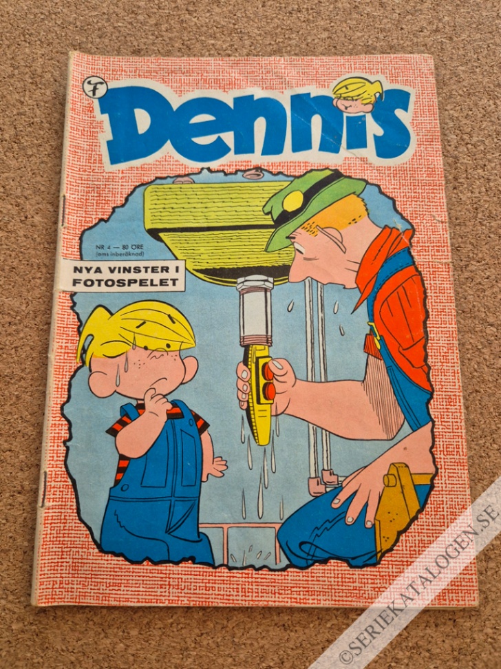 Framsida på Dennis #4 (1961)