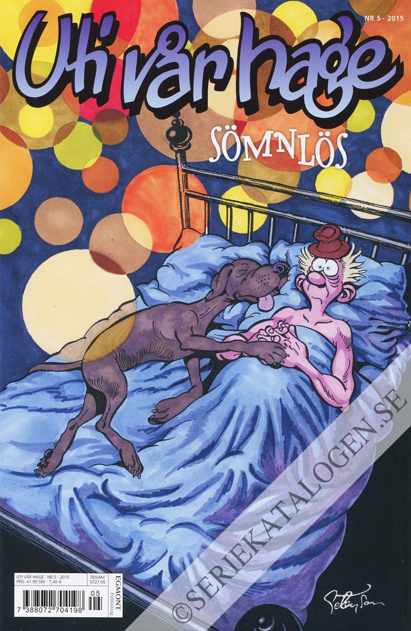 Framsida på Uti vår hage #5 - Sömnlös (2015)