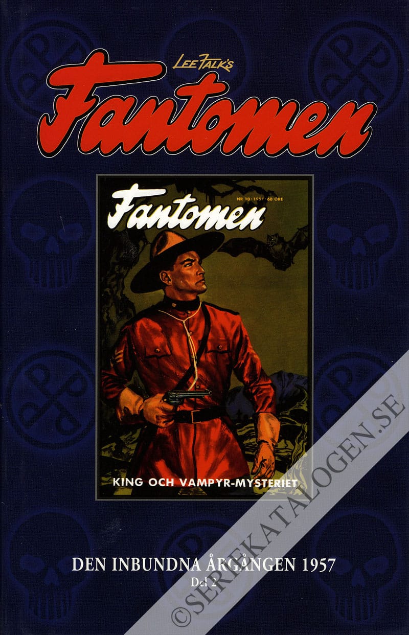 Framsida på Fantomen - den inbundna årgången 1957 del2 (2009)