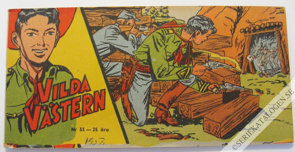 Framsida på Vilda Västern #33 (1956)