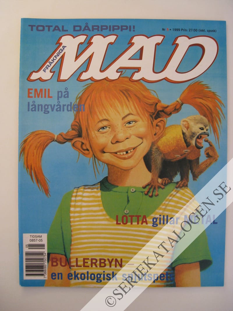 Framsida på Svenska MAD #5 (1999)