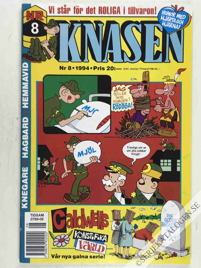 Framsida på Knasen #8 (1994)