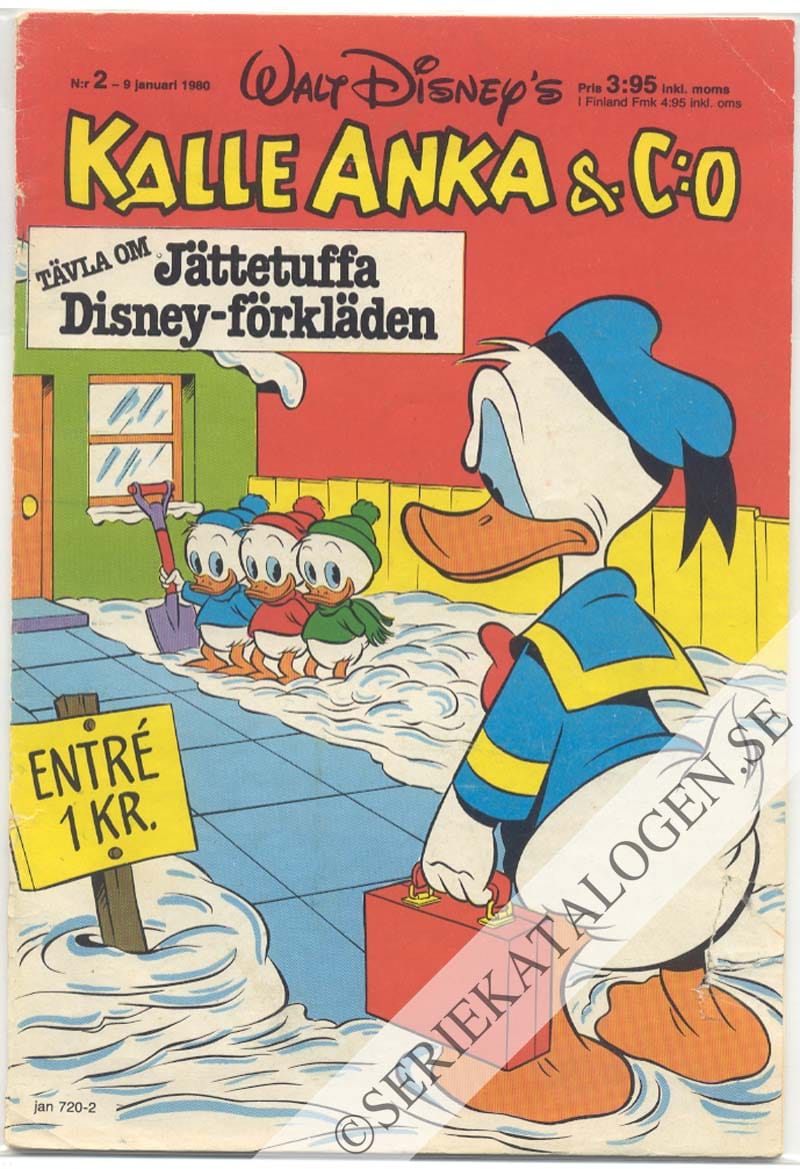Framsida på Kalle Anka & C:o #2 (1980)