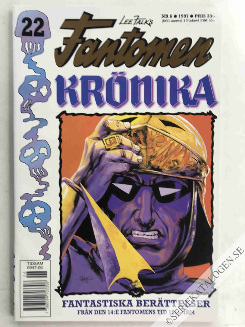 Framsida på Fantomen Krönika #6 (1997)