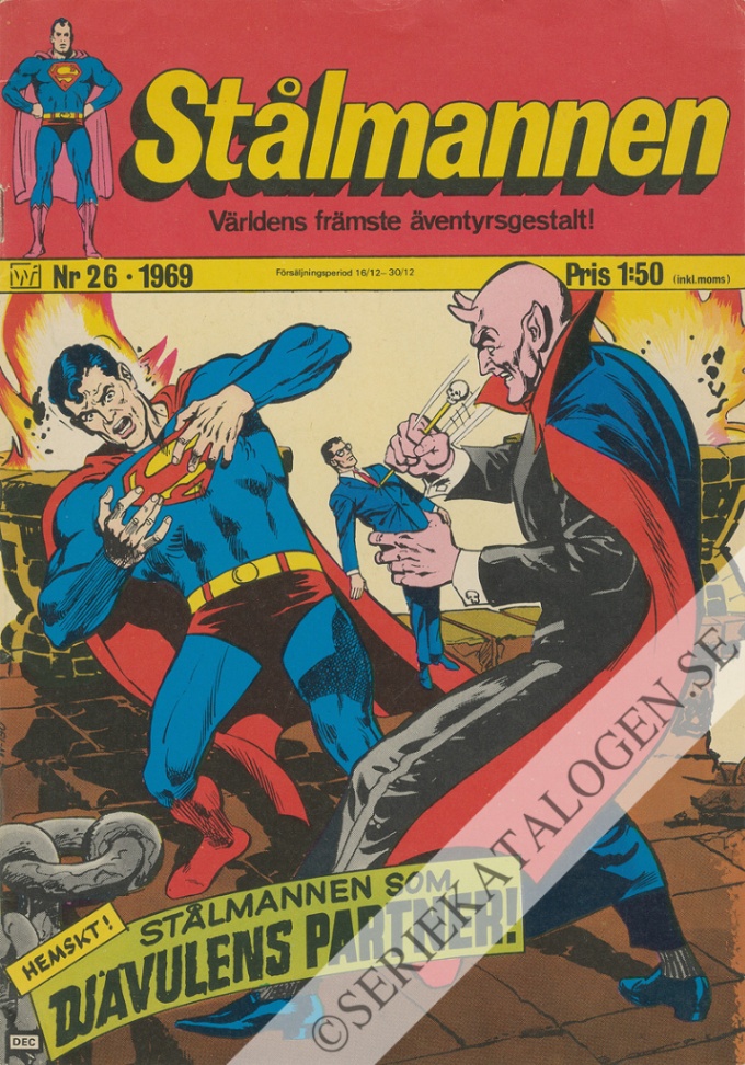 Framsida på Stålmannen #26 (1969)