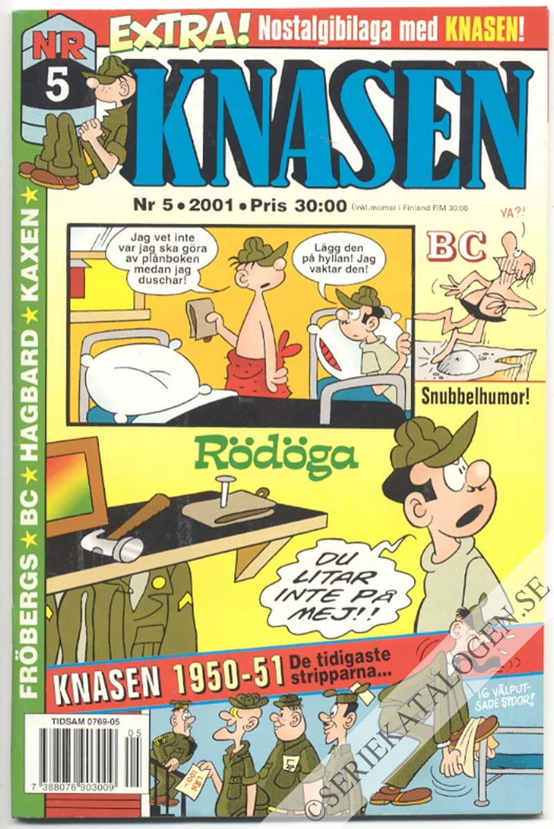 Framsida på Knasen #5 (2001)