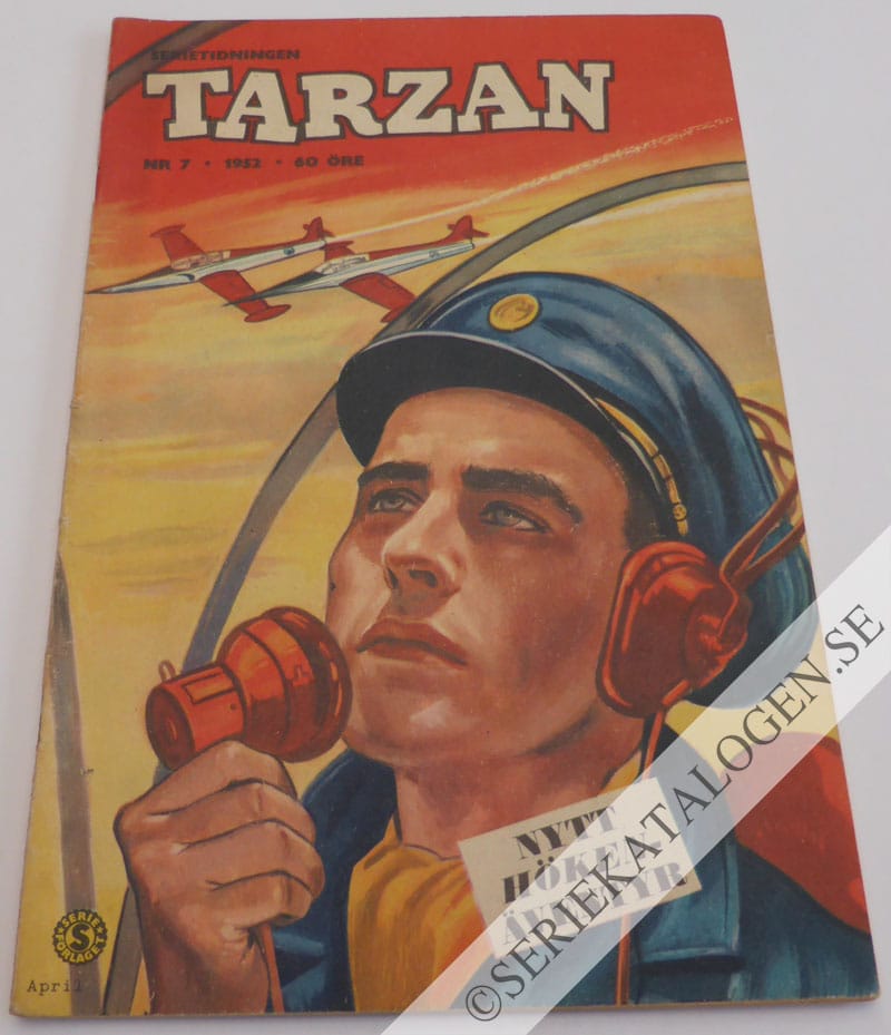 Framsida på Tarzan #7 (1952)