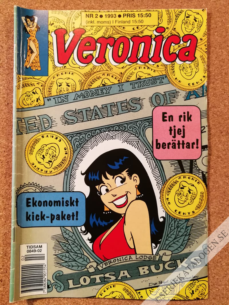 Framsida på Veronica #2 (1993)