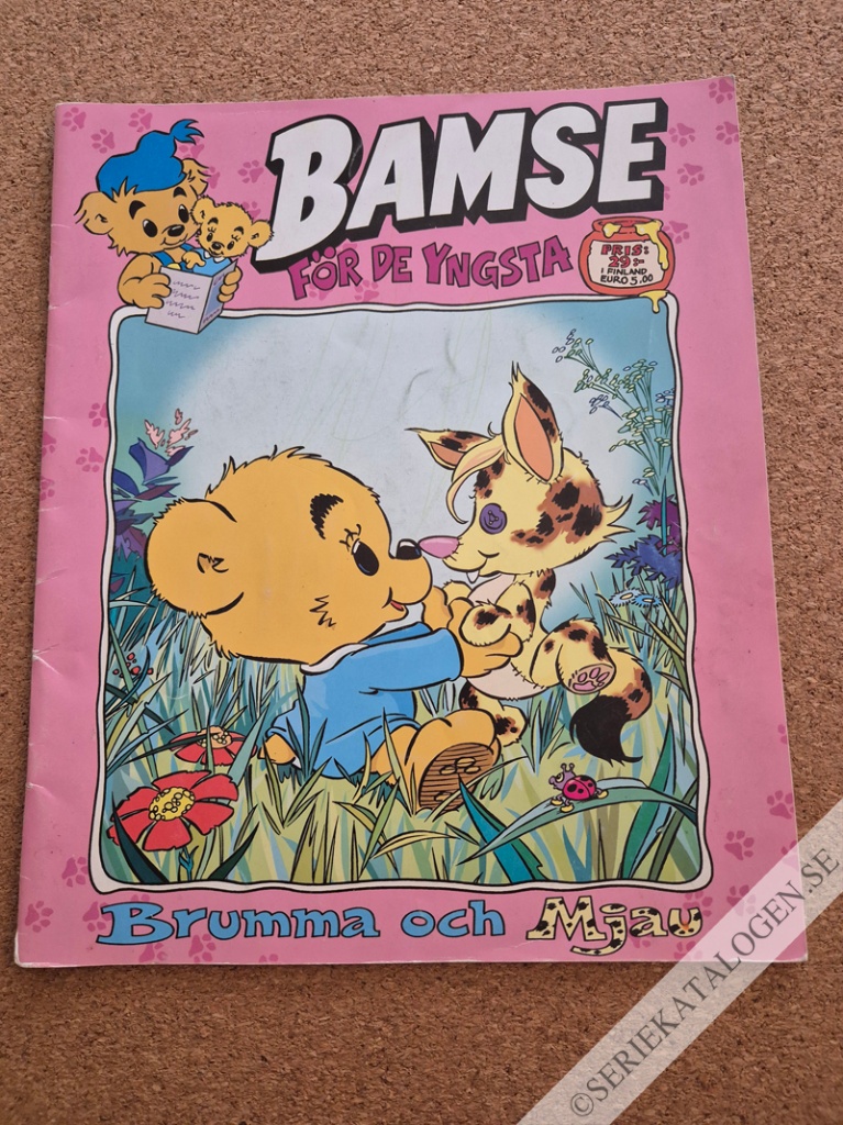 Framsida på Bamse för de yngsta Brumma och Mjau (2011)