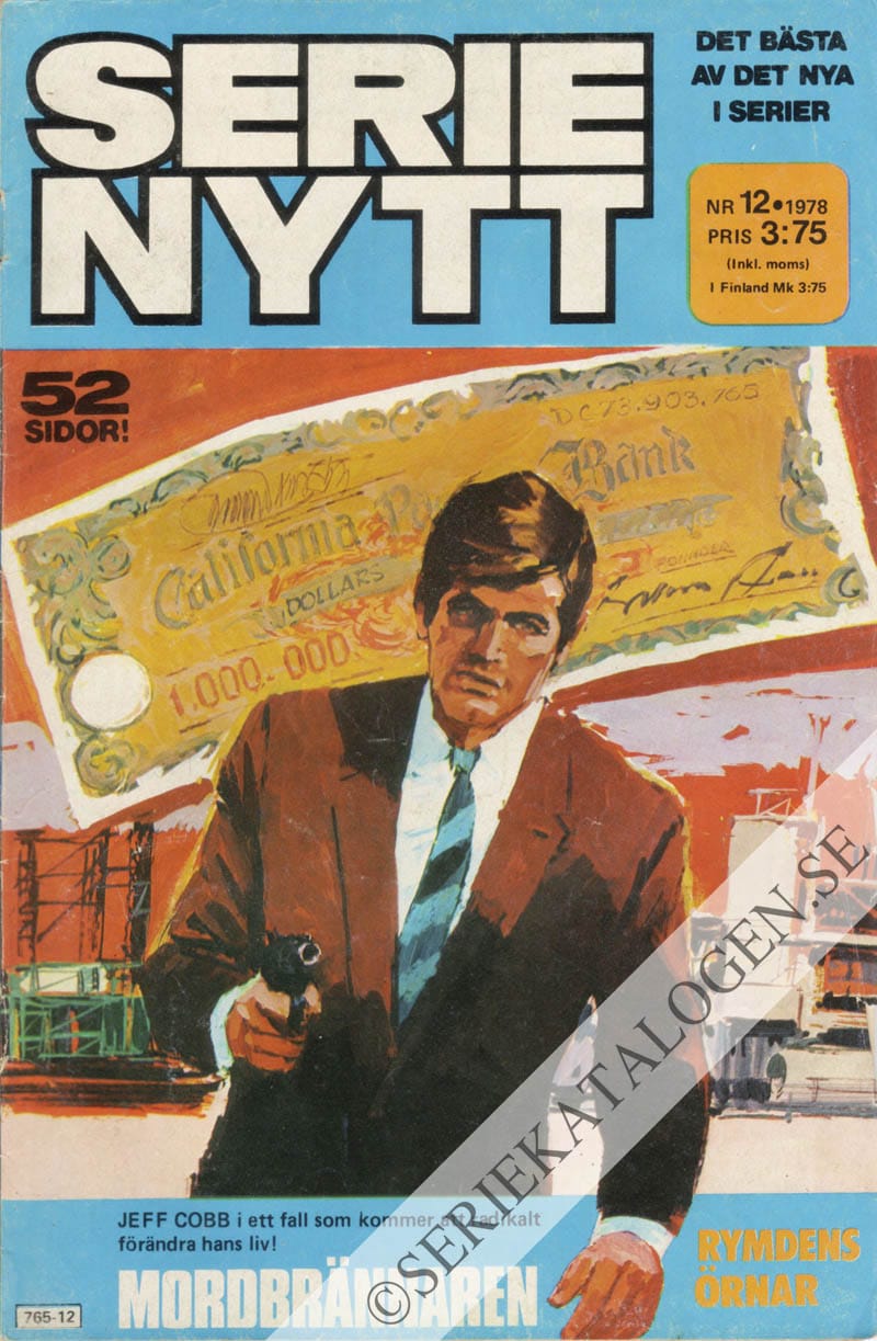 Framsida på Serie-Nytt #12 (1978)