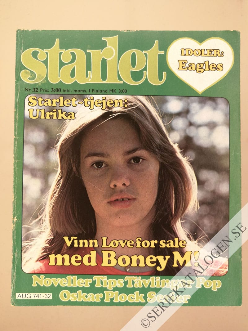 Framsida på Starlet #32 (1977)