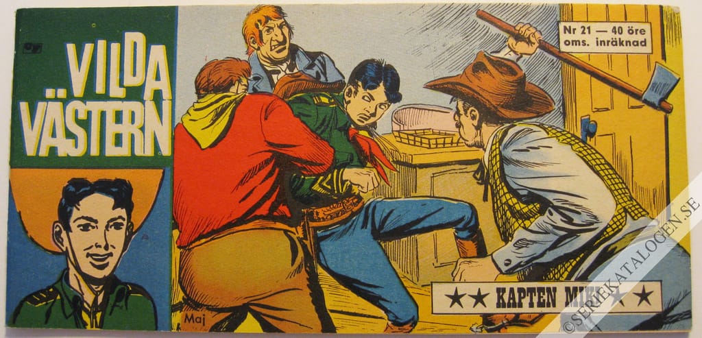 Framsida på Vilda Västern #21 (1964)