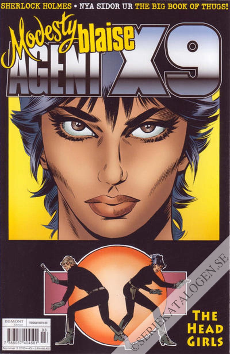 Framsida på Agent X9 #3 (2010)