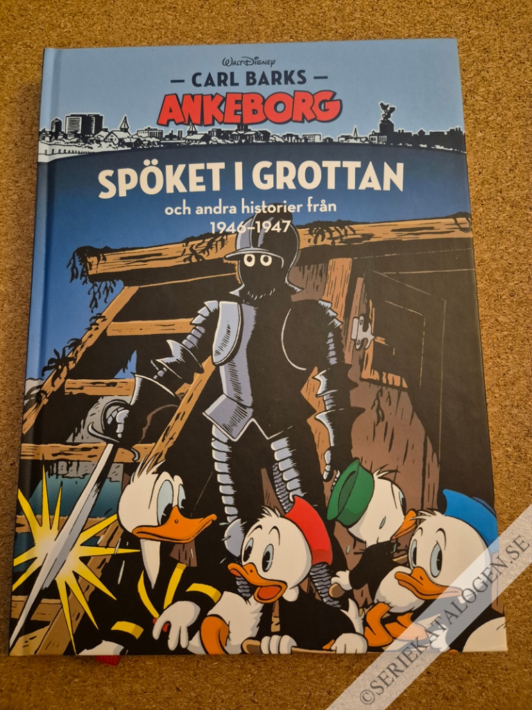 Framsida på Carl Barks Ankeborg Spöket i grottan och andra historier från 1946-1947 (2019)