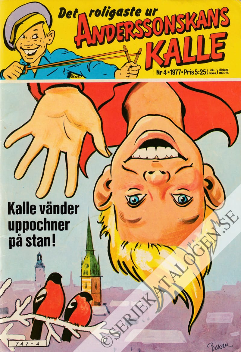 Framsida på Det bästa ur Anderssonskans Kalle #4 (1977)