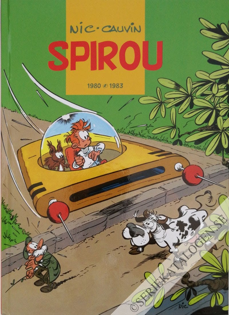 Framsida på Spirou 1980-1983 (2017)