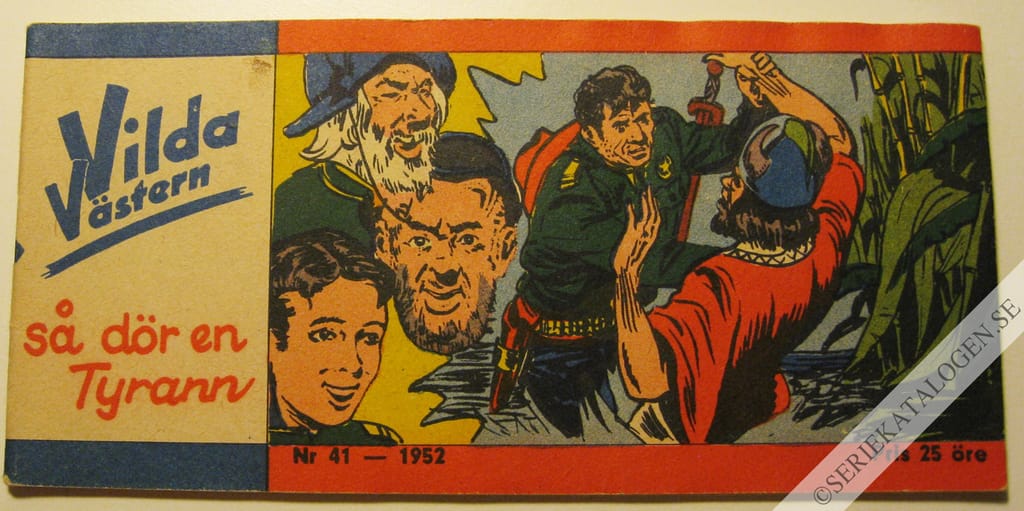 Framsida på Vilda Västern #41 (1952)