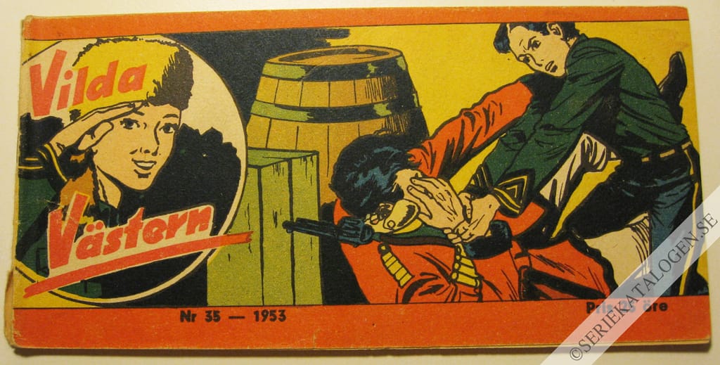 Framsida på Vilda Västern #35 (1953)