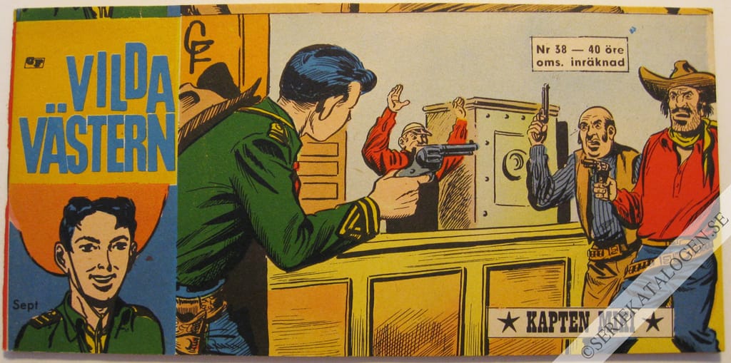 Framsida på Vilda Västern #38 (1964)