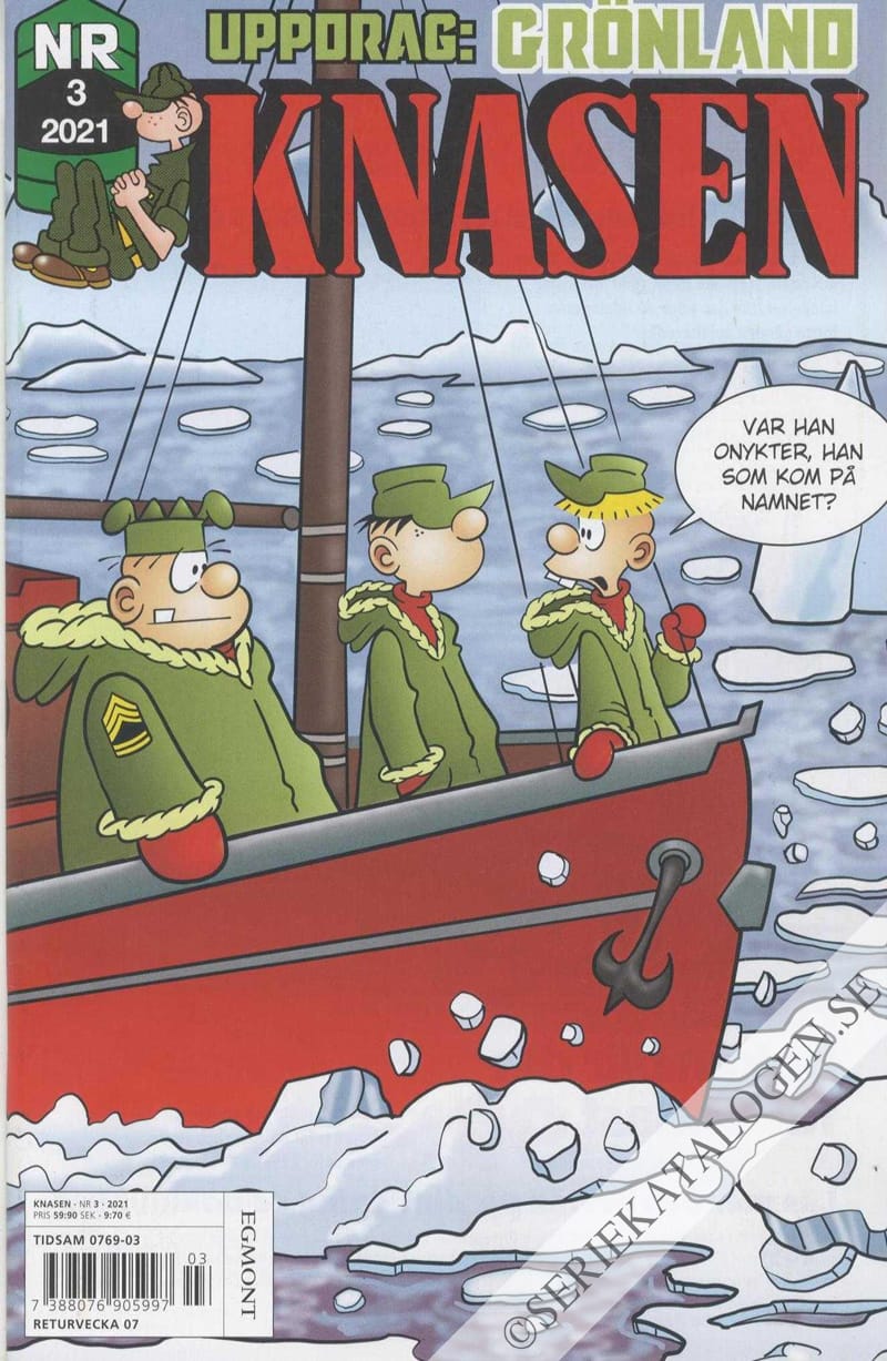 Framsida på Knasen #3 (2021)