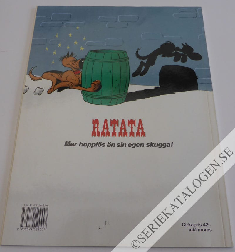 Baksida på Ratata - cirkusstjärnan (1993)