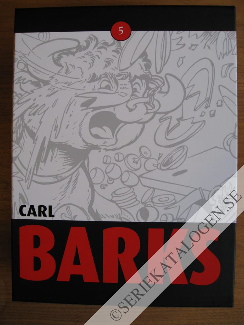 Framsida på Carl Barks samlade verk Box5 (2006)