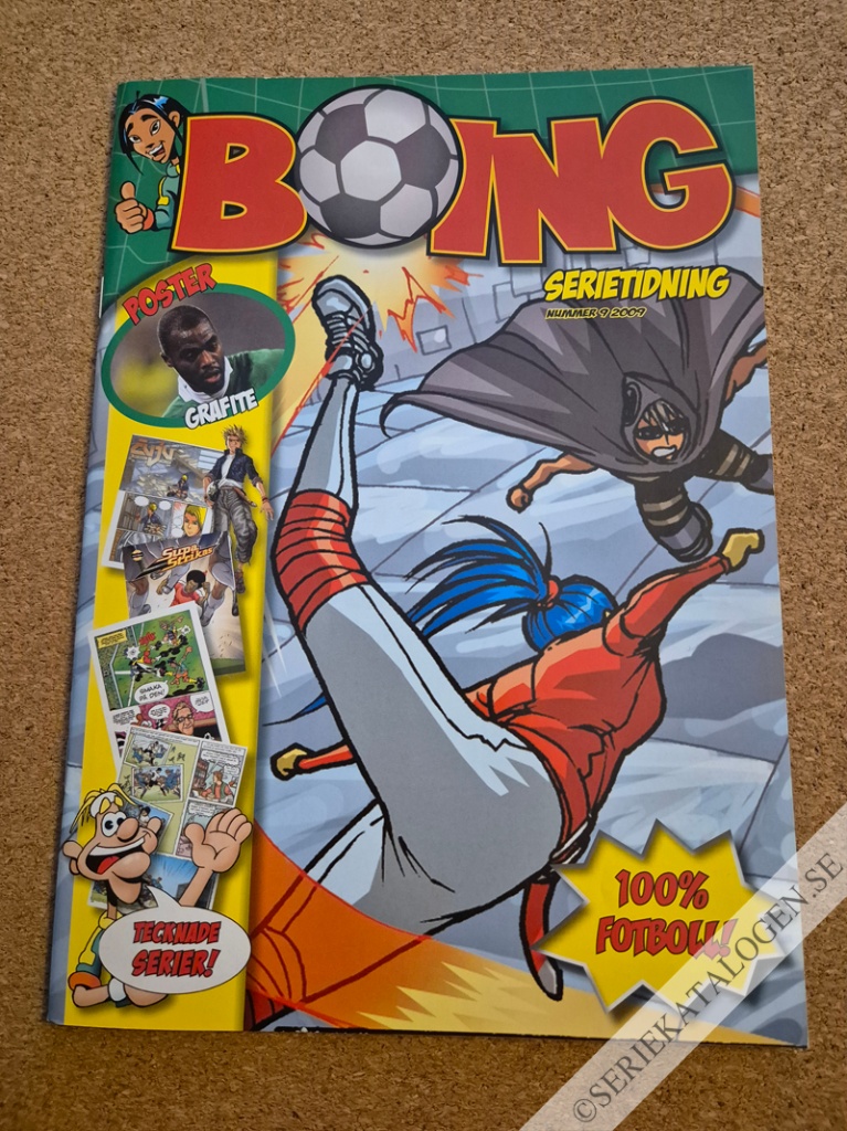 Framsida på Boing #9 (2009)