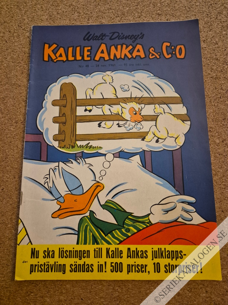 Framsida på Kalle Anka & C:o #48 (1961)