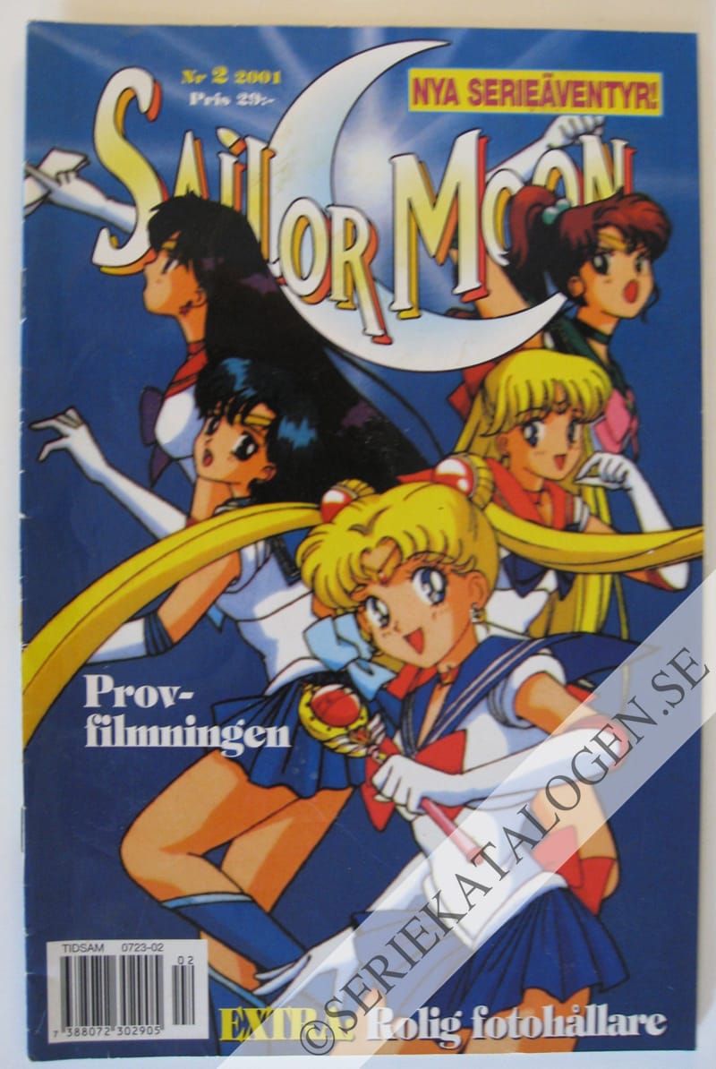 Framsida på Sailor Moon #2 - Provfilmningen (2001)