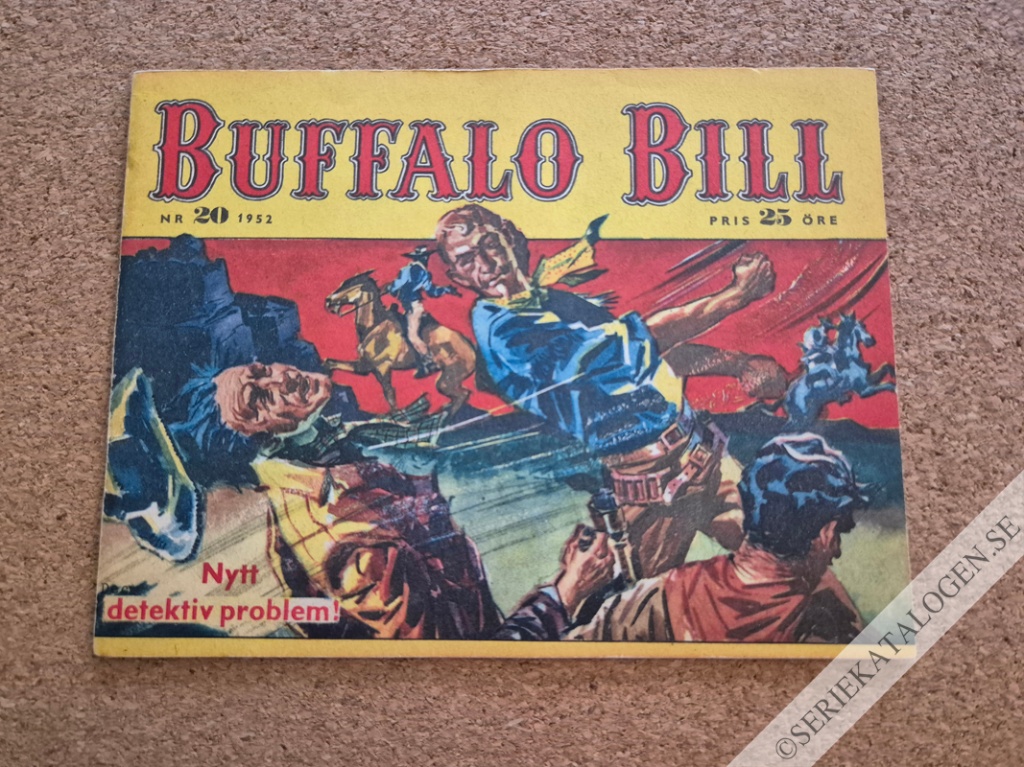 Framsida på Buffalo Bill #20 (1952)