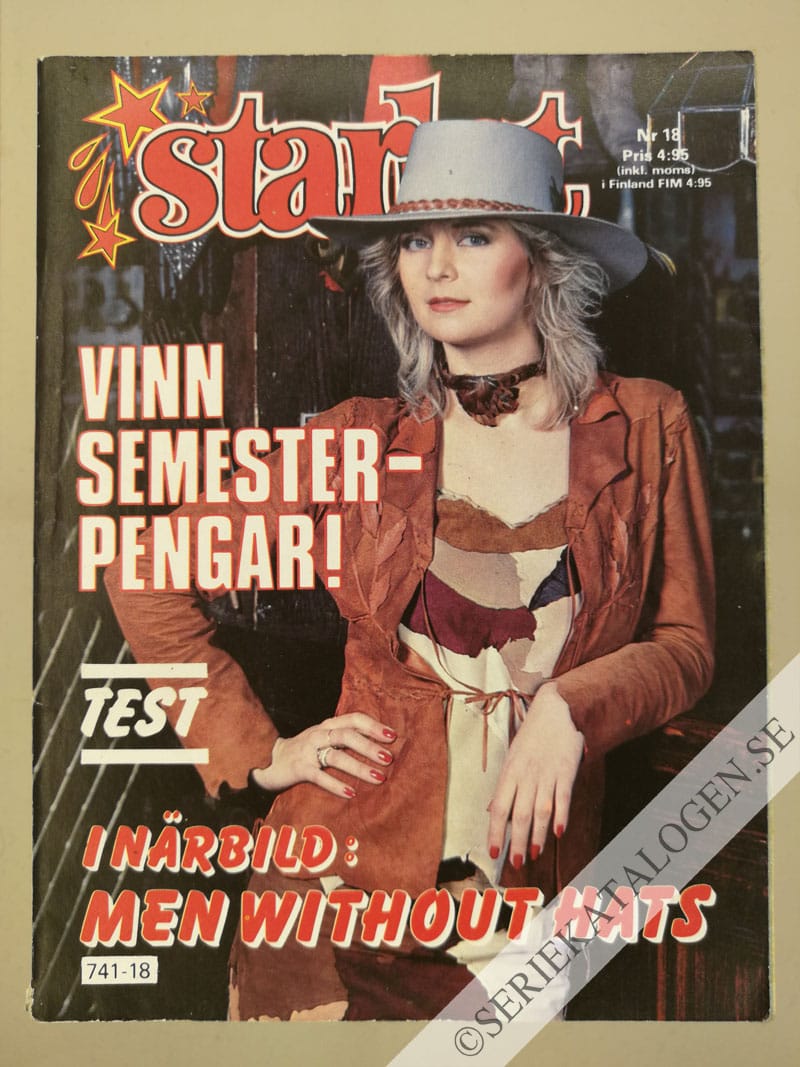 Framsida på Starlet #18 (1984)