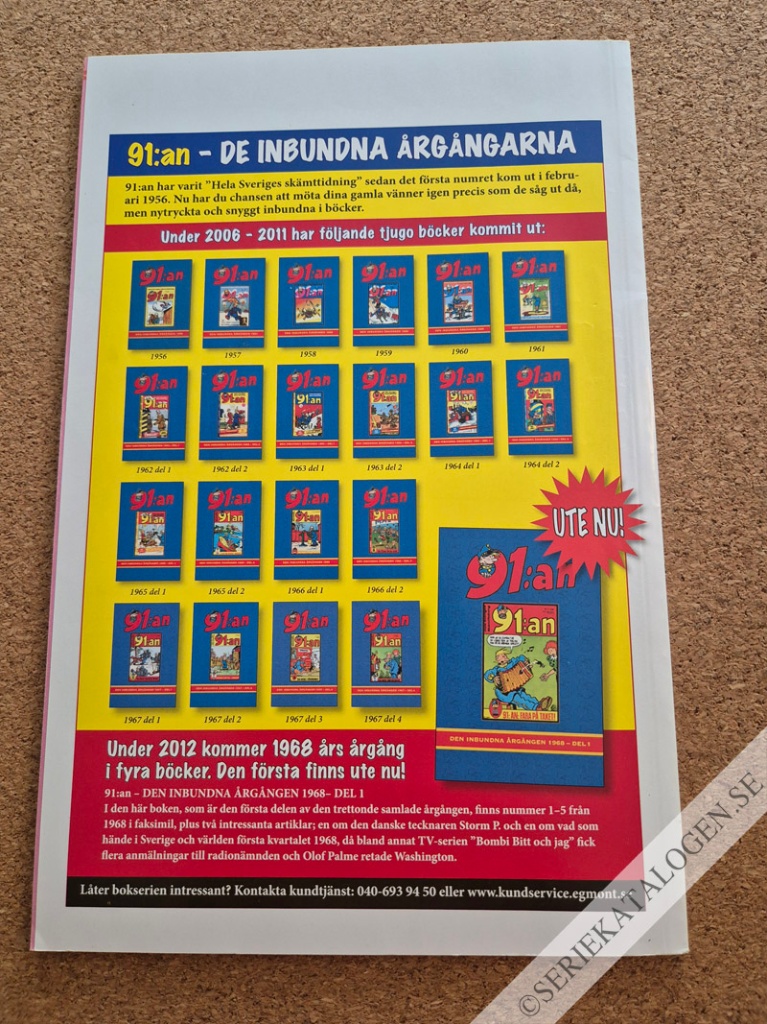 Baksida på Vårkavalkad (2012)