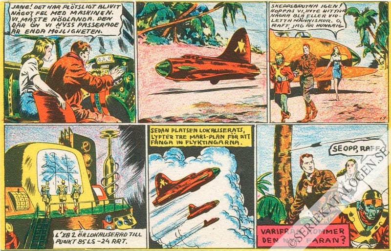 Framsida på Raff #8 (1950)