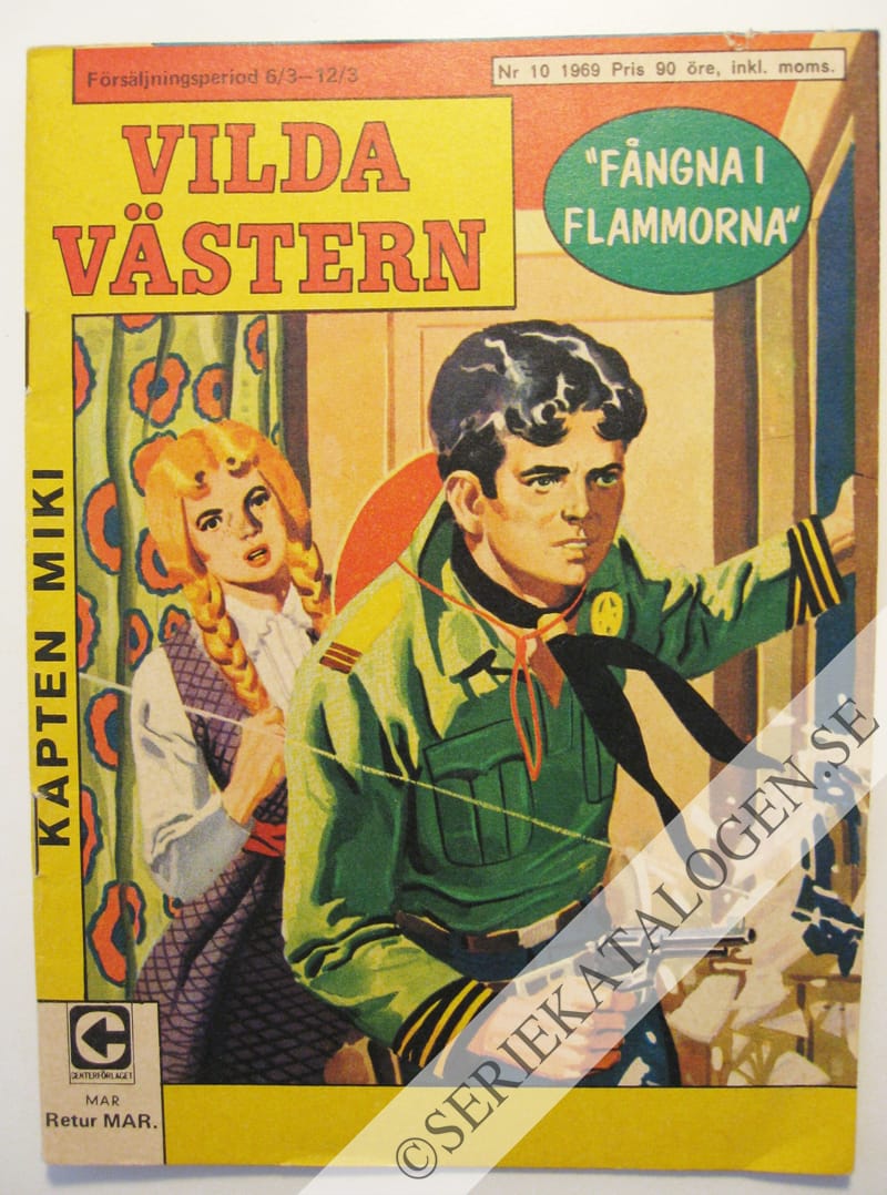 Framsida på Vilda Västern #10 (1969)