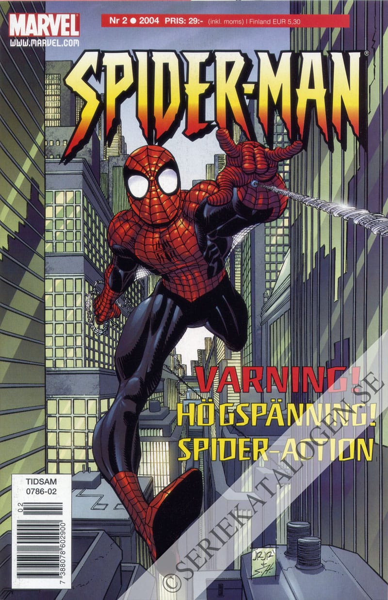 Framsida på Spider-Man #2 (2004)