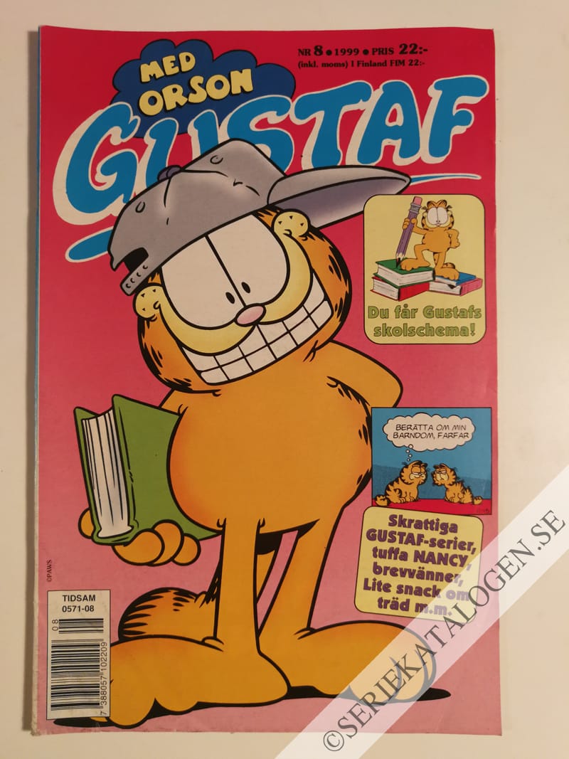 Framsida på Gustaf #8 (1999)
