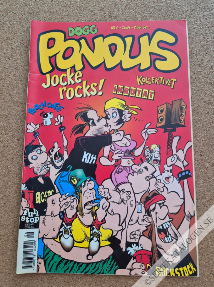 Framsida på Pondus #6 (2004)