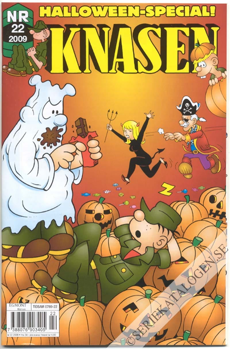 Framsida på Knasen #22 (2009)