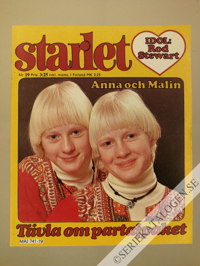 Framsida på Starlet #19 (1978)