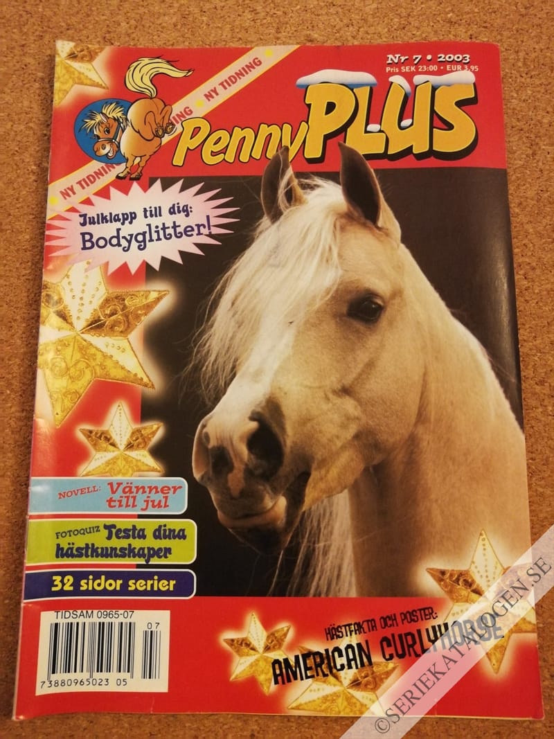 Framsida på PennyPLUS #7 (2003)