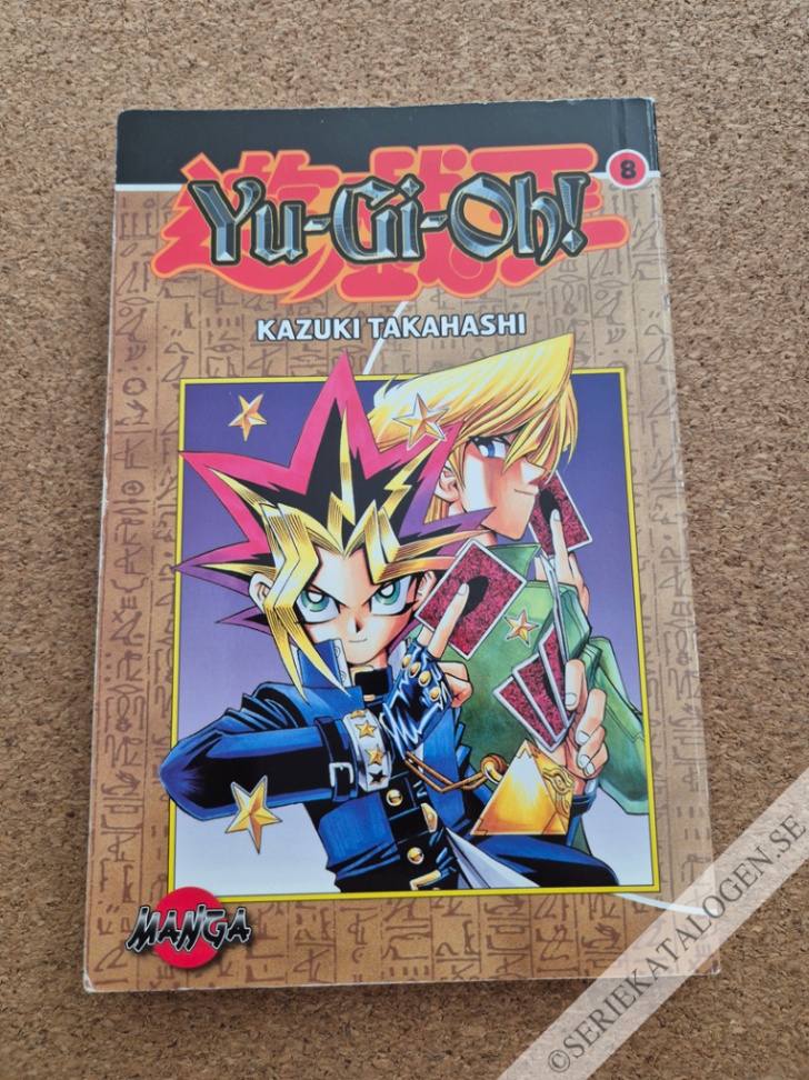Framsida på Yu-Gi-Oh! #8 - Duellen kan börja!! (2006)