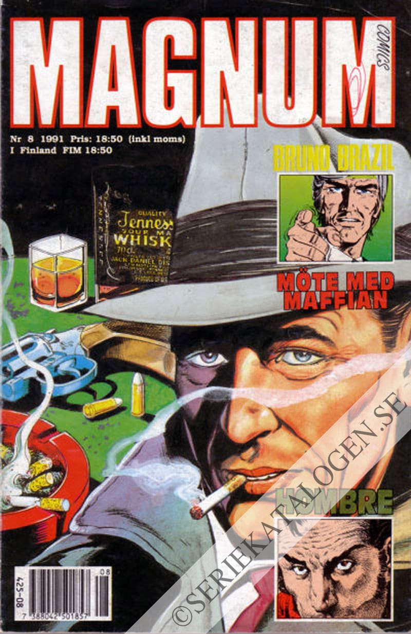 Framsida på Magnum comics #8 (1991)