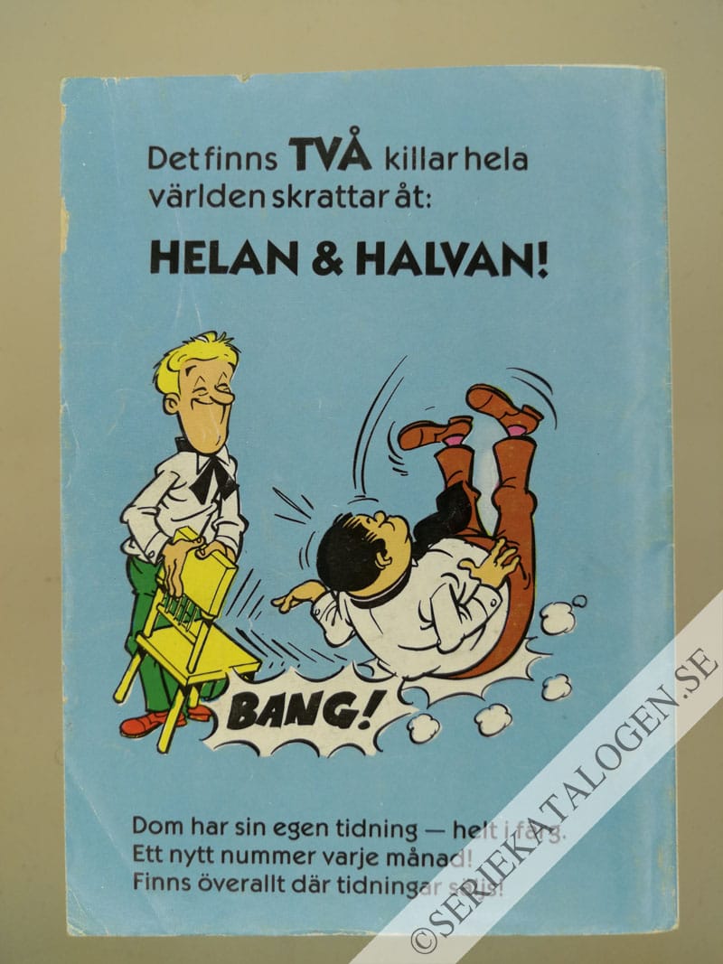 Baksida på Hjältar utan namn (1982)