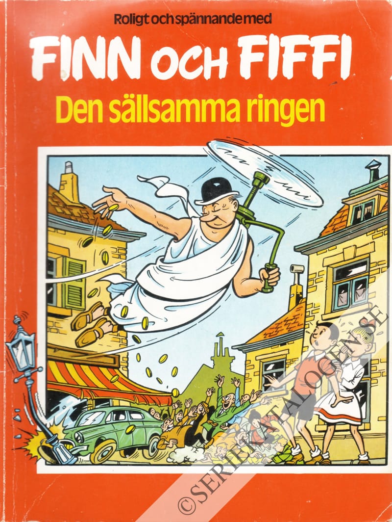 Framsida på Finn och Fiffi Den sällsamma ringen (1978)
