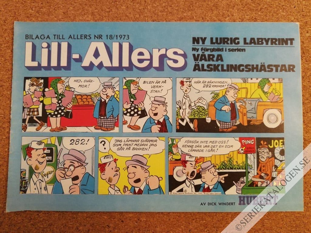 Framsida på Lill-Allers #18 (1973)
