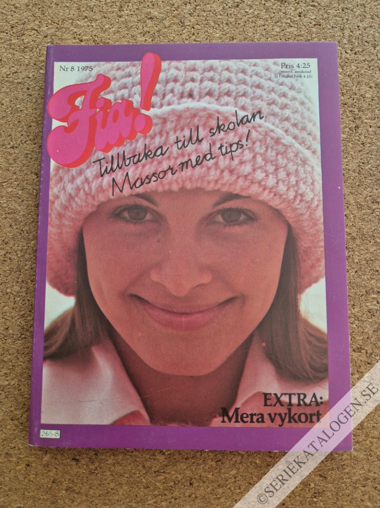 Framsida på Fia! #8 (1975)