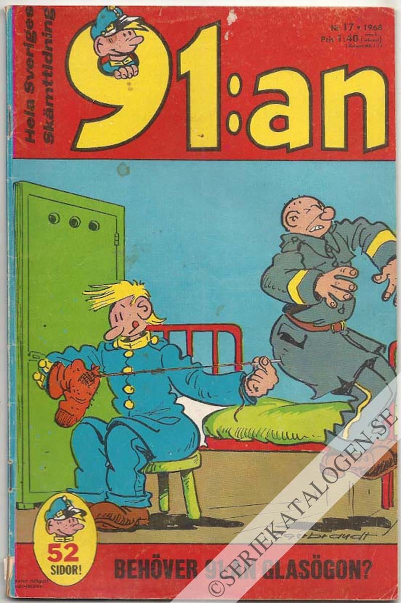 Framsida på 91:an #17 (1968)