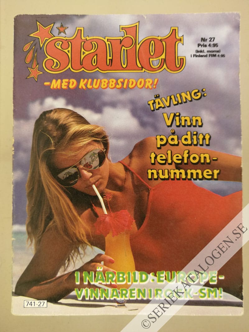 Framsida på Starlet #27 (1983)