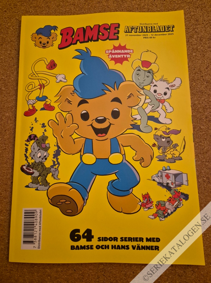 Framsida på Bamse # (2025)