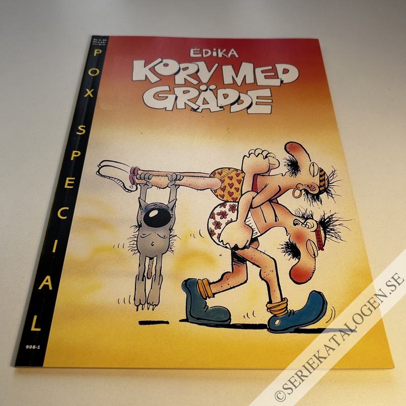 Framsida på Pox special Korv med grädde (1990)
